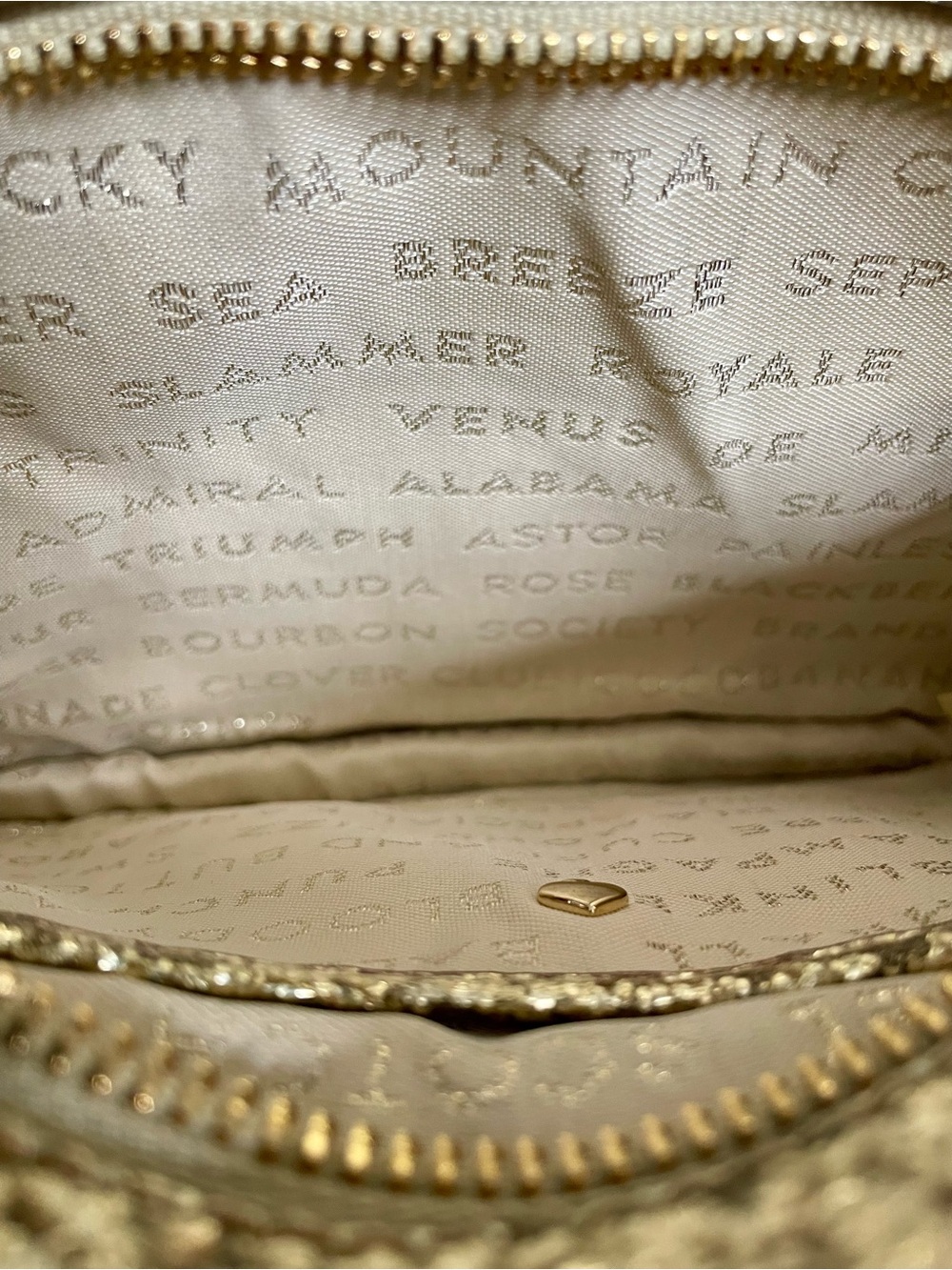 Kate Spade Glitterbug Sima Crossbody Convertible Clutch Bag - Wedding Belles - Picture 9 of 13
